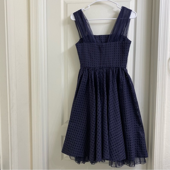 Anthropologie I Girls From Savoy Navy Peggy Sue Pinup Midi Dress - Picture 7 of 9